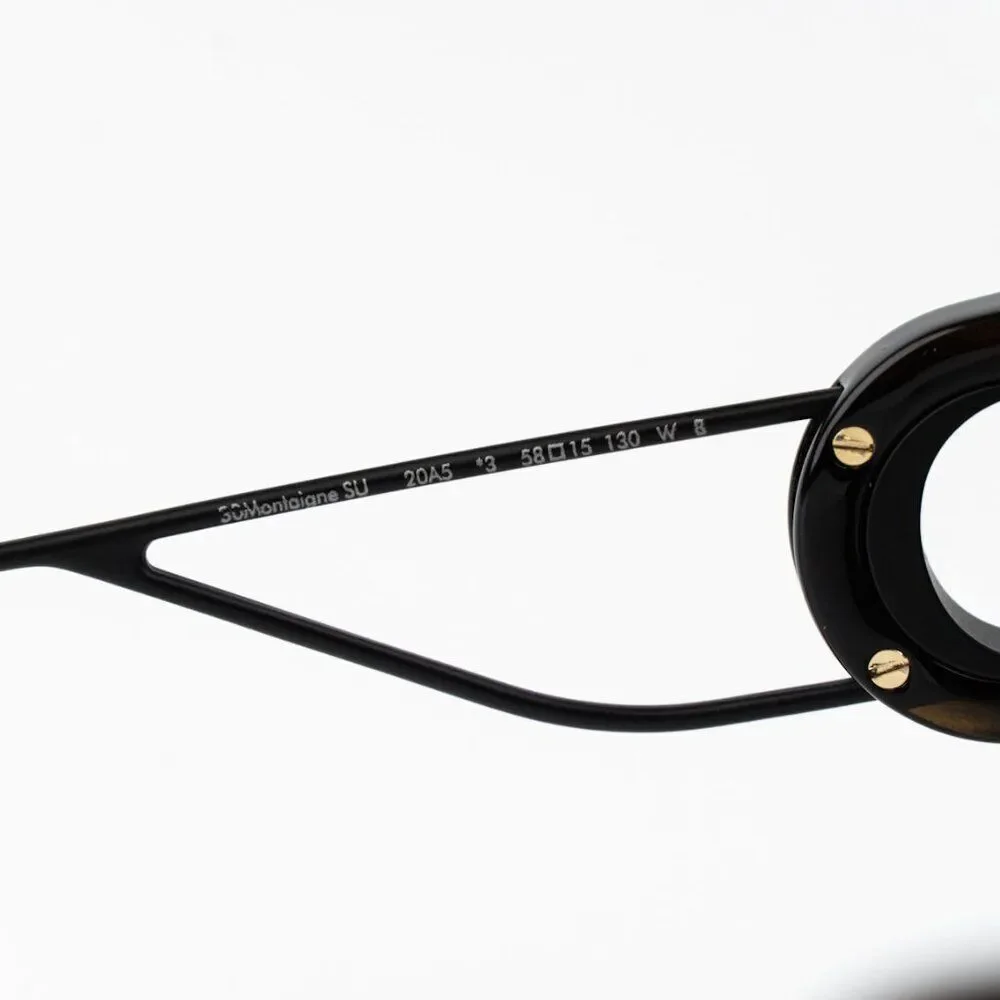 Dior Women Sunglasses Metal Havana Grey Smoke Mirror Square 30MONTAIGNE SU 20A5